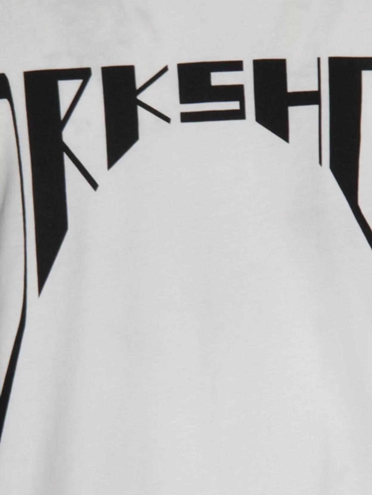 Rick Owens Drkshdw Graphic Print Crew Neck Short Sleeve Top