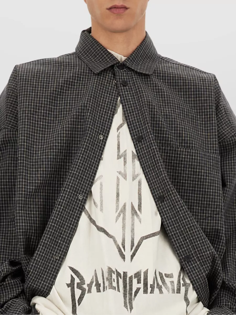 Balenciaga Oversized Shirt Jacket