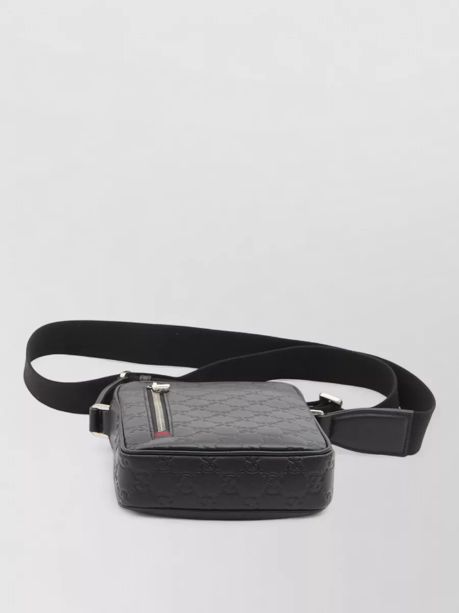 Gucci Gg Emblem Small Leather Shoulder Bag