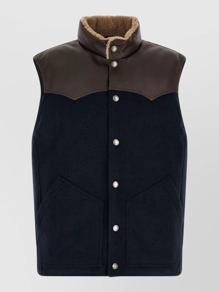 Brunello Cucinelli paneled down padded vest