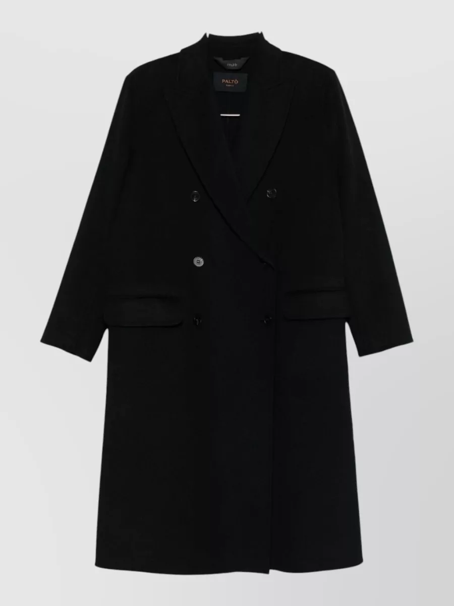 Paltò Wool double-breasted coat