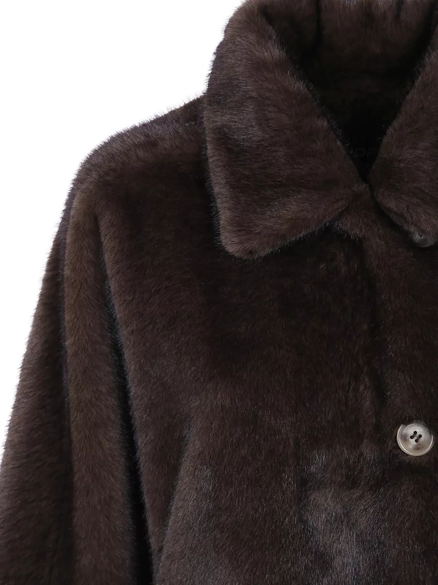 Drhope Faux Fur Coat