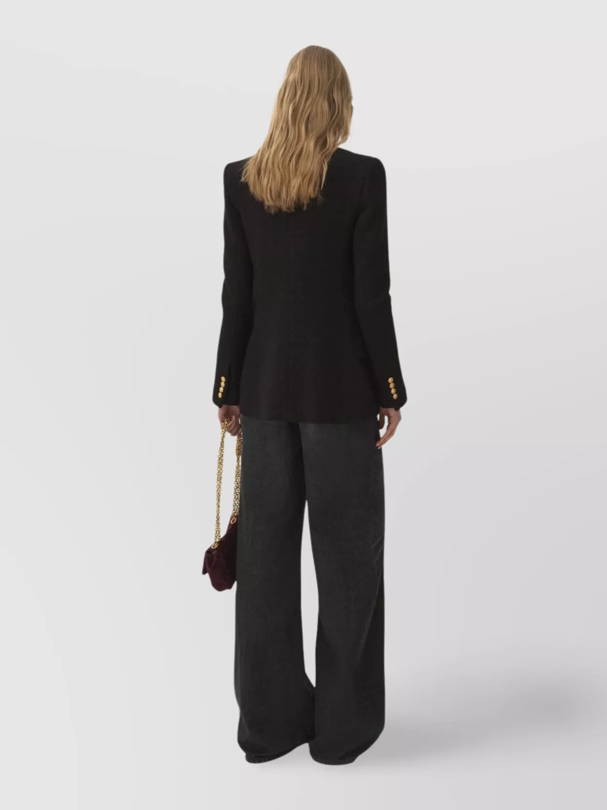 Chloé Double-Breasted Front Tailored Jacket