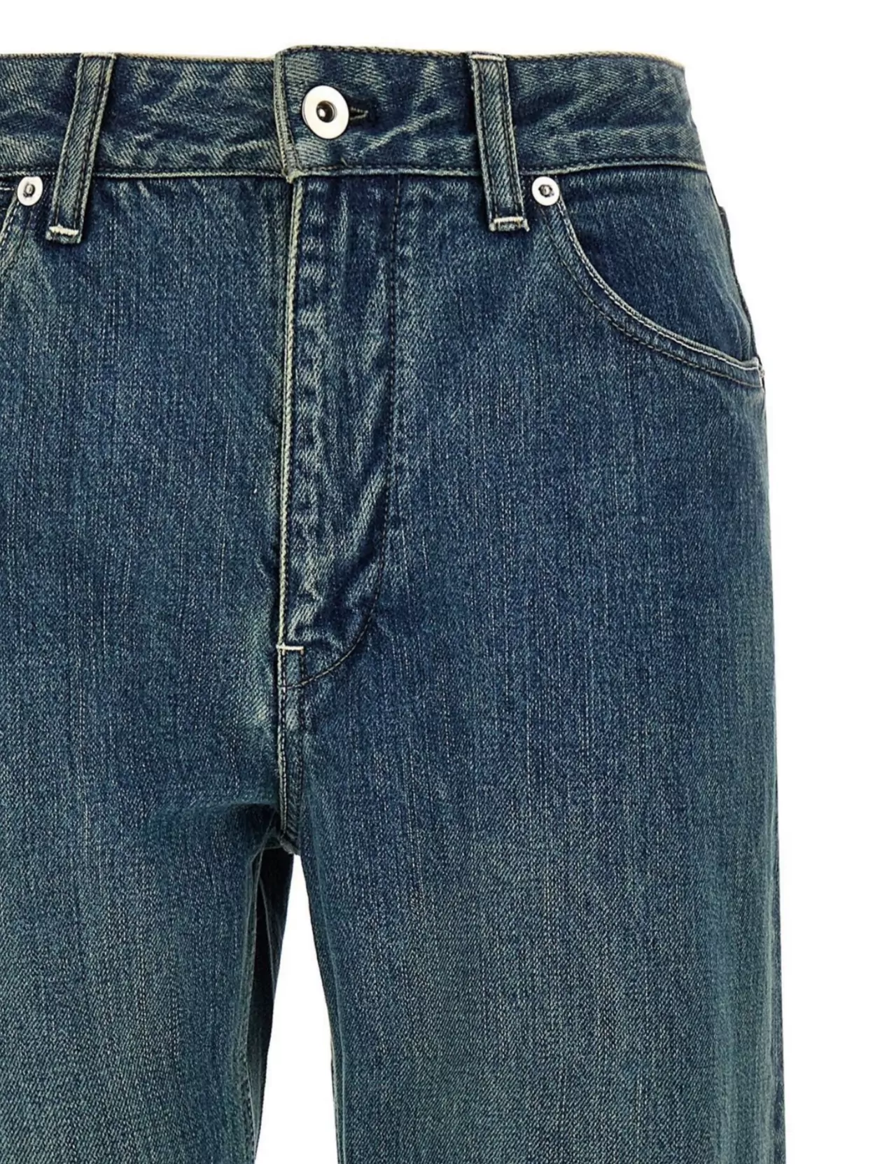 Jil Sander Slim Twist Jeans With Belt Loops