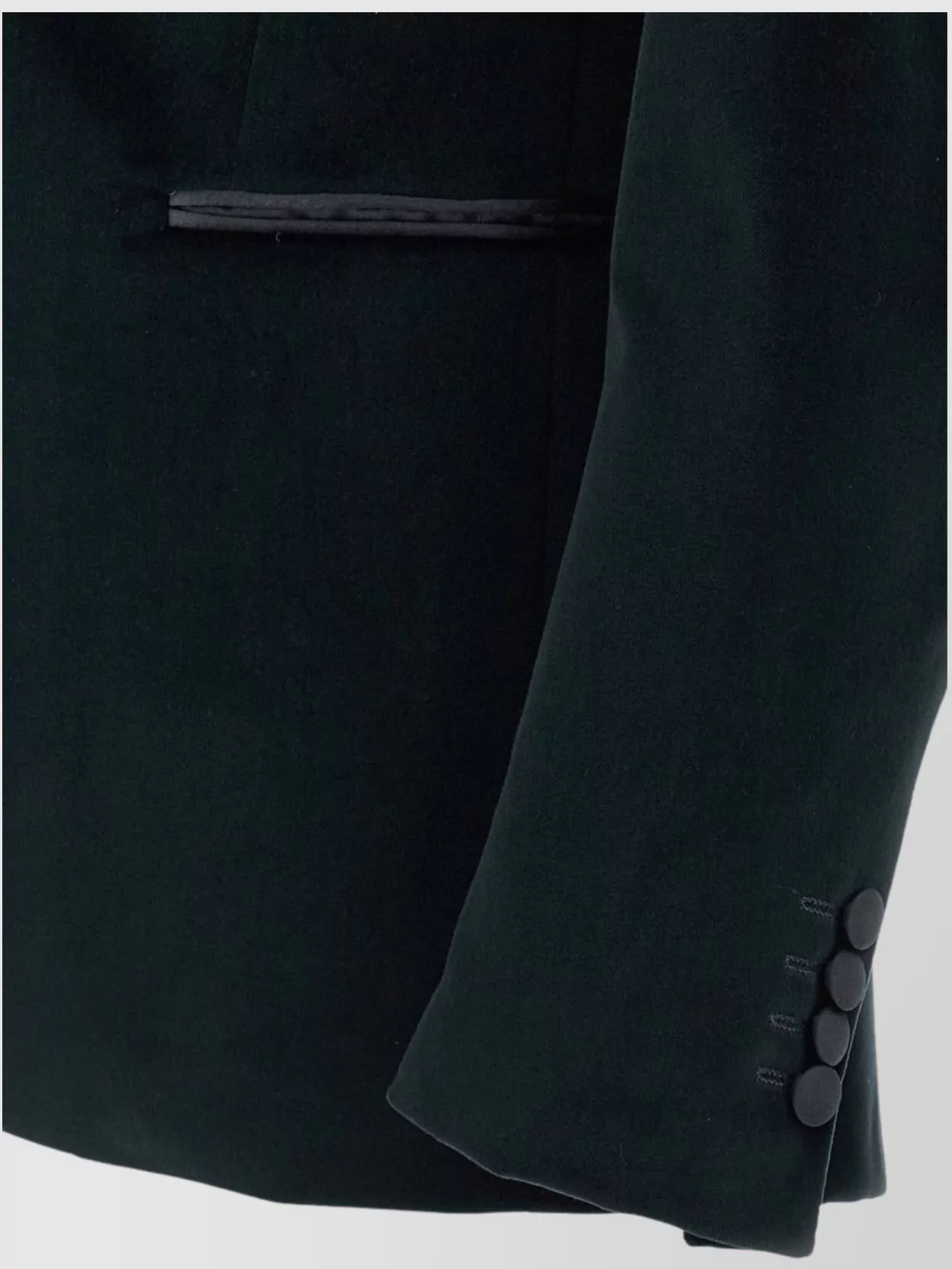 Pal Zileri Ceremony Line Velvet Blazer With Satin Lapel