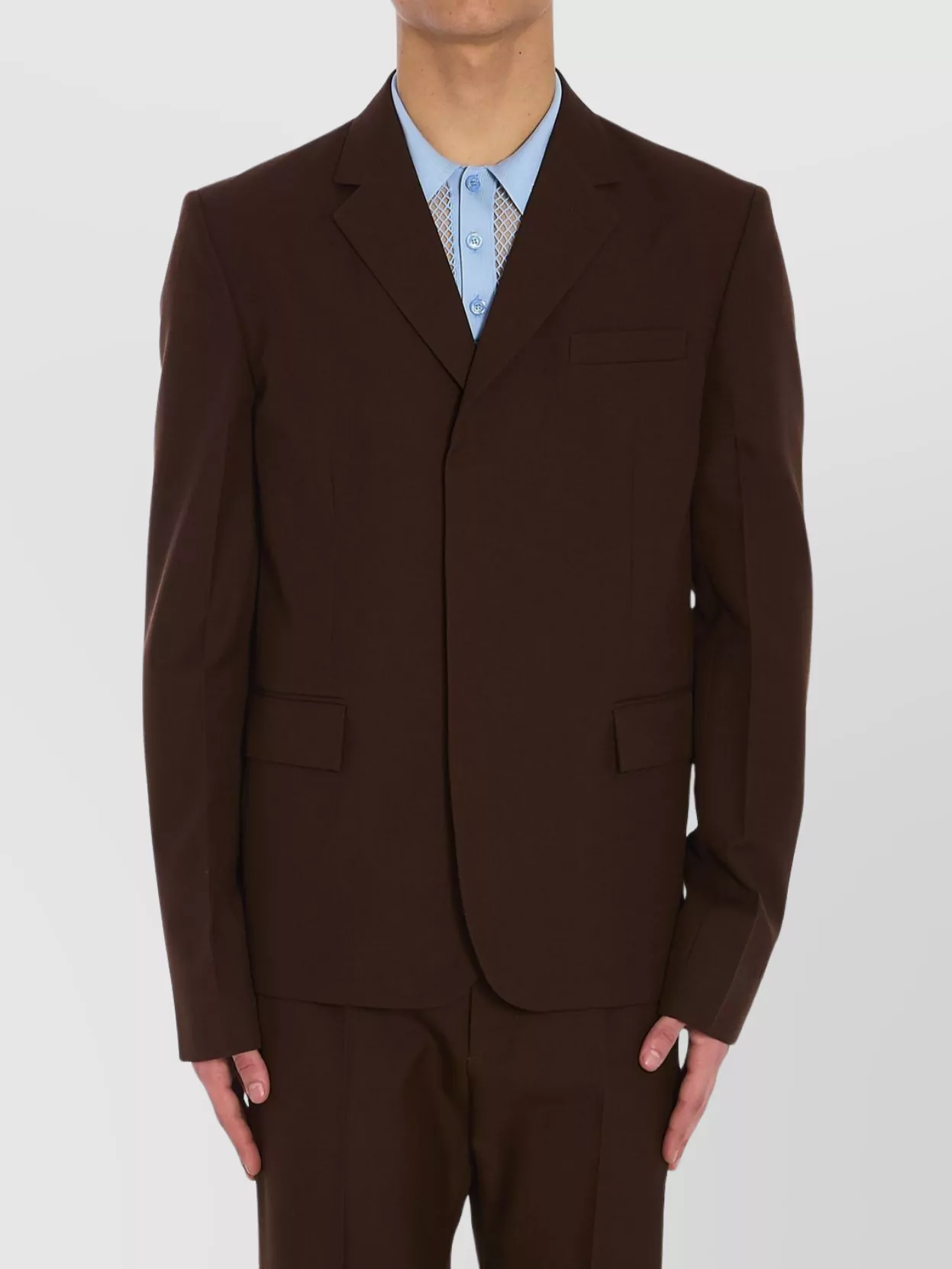 Gucci Wool Twill Single-Breasted Jacket