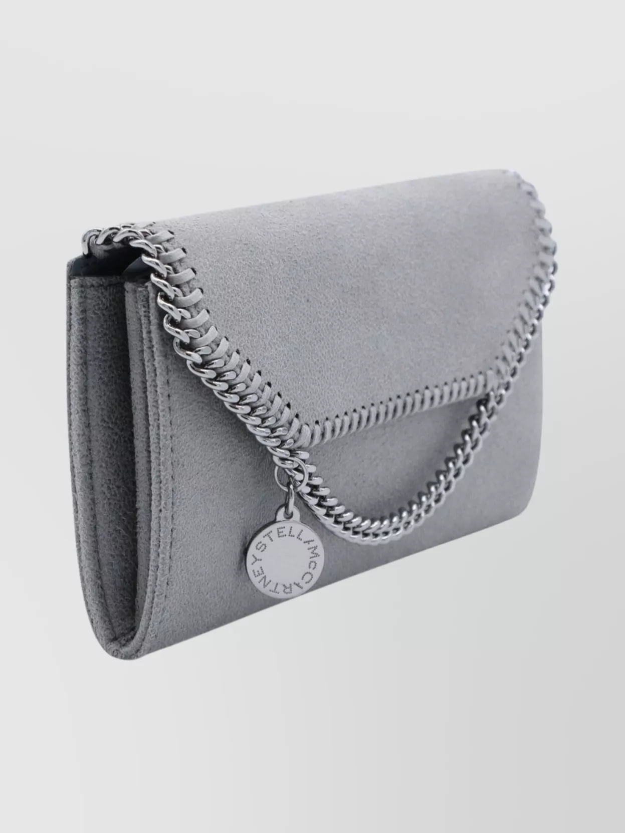 Stella Mccartney Chain Strap Shoulder Bag With Stitch Detailing