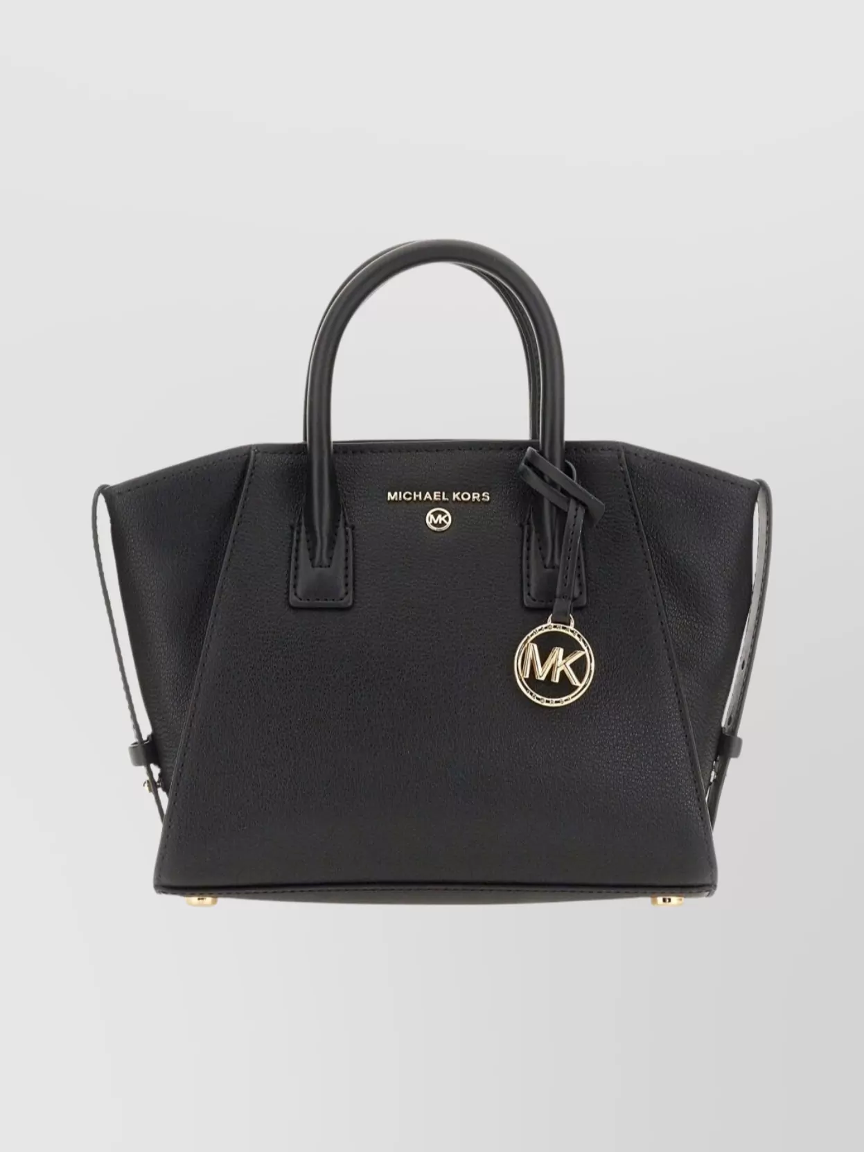 Michael Kors Small Handbag Featuring Structured Shape In Black
