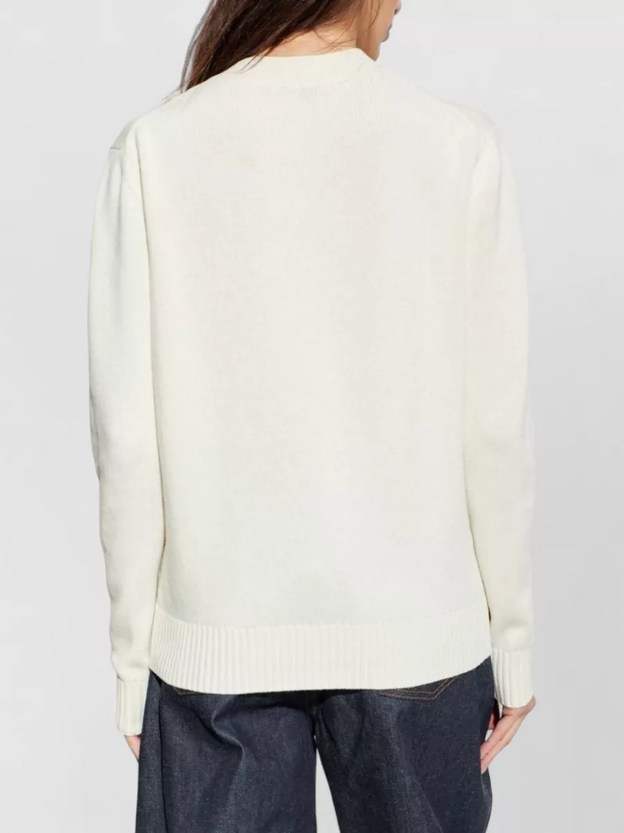 Givenchy Knit Sweater Crew Neck Long Sleeves