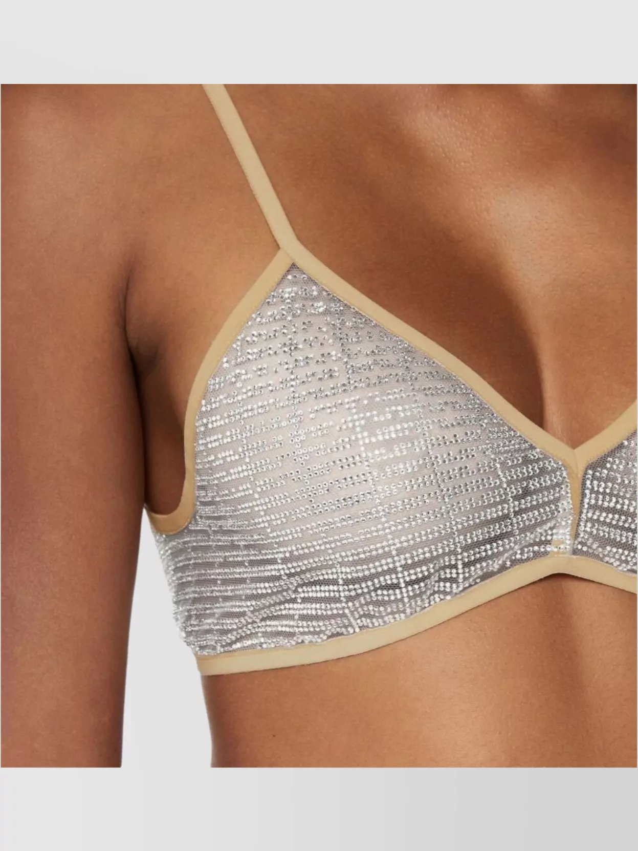 GENNY SHIMMERING SEQUIN SLEEVELESS TOP