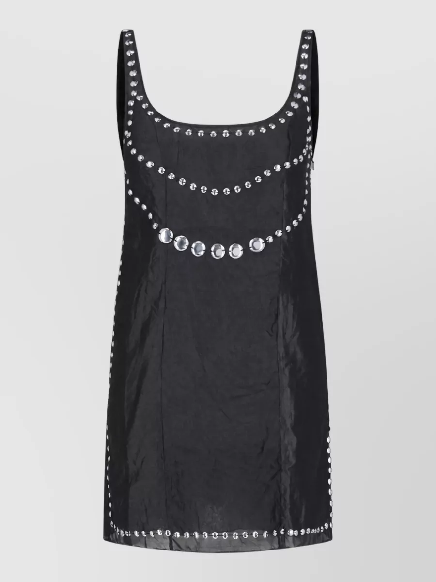 Gimaguas silk knee-length mini dress