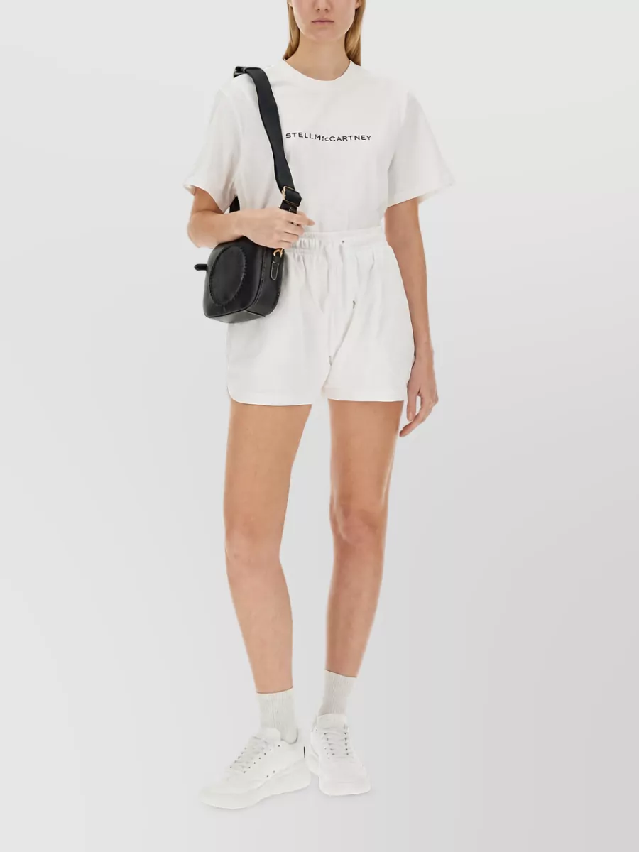 Stella Mccartney Logo Cotton T-Shirt