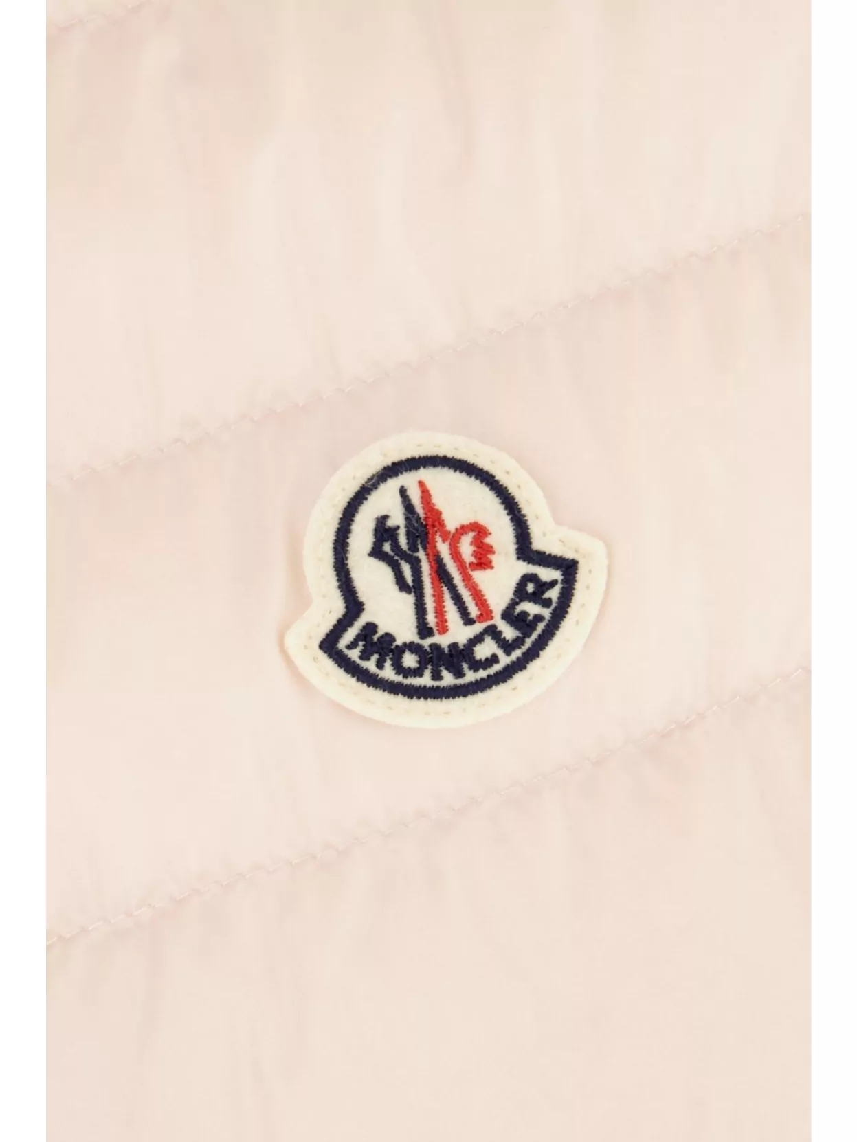 Moncler Pink Nylon Igens Sleeveless Down Jacket