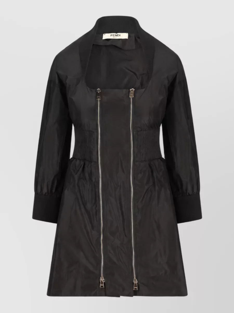 Fendi Silk knee-length dress
