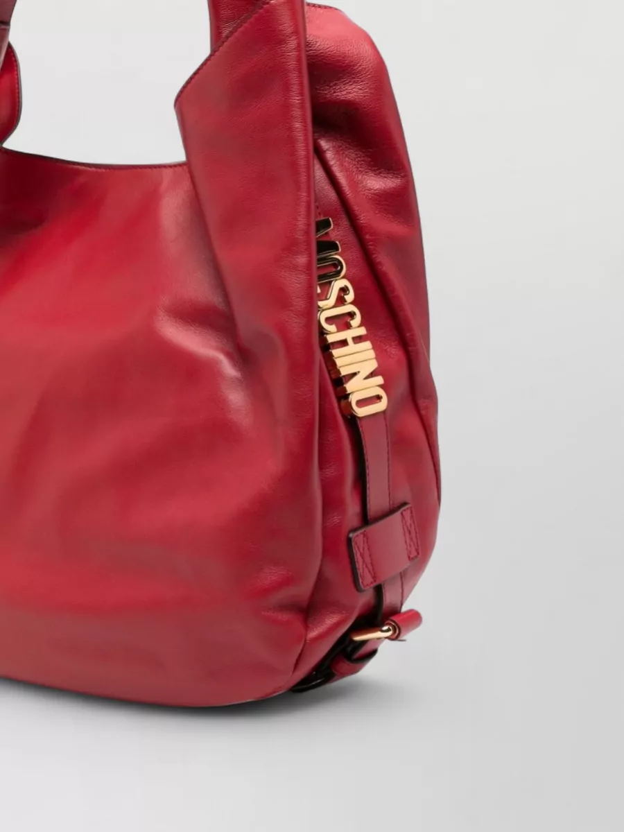 Moschino Leather Shoulder Bag