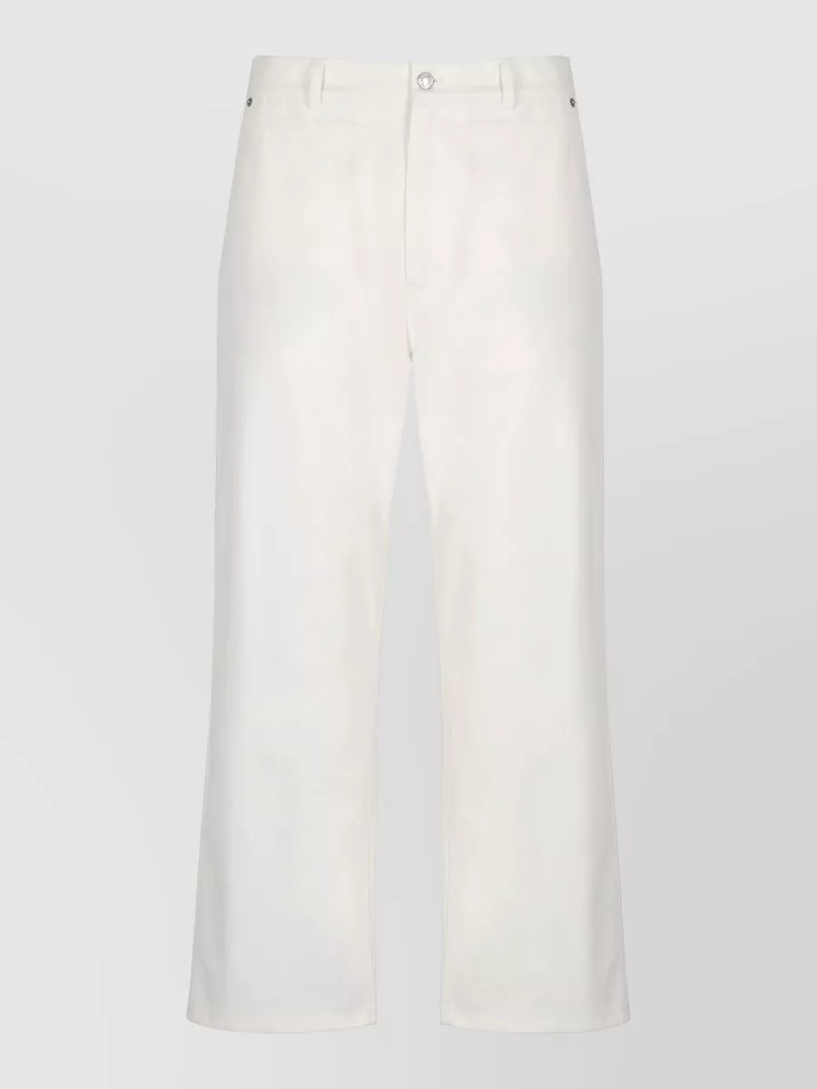 Moschino Cotton straight-leg jeans