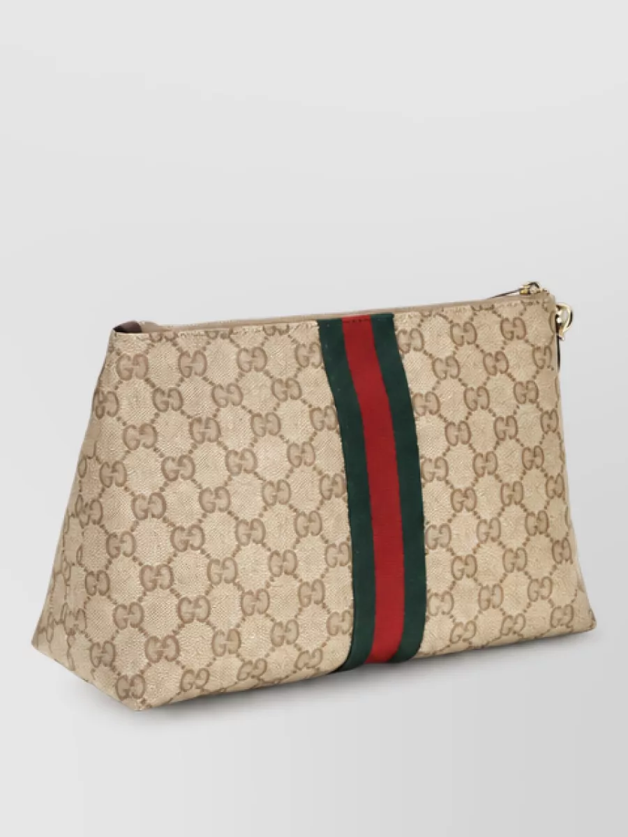 Gucci Fabric Clutch Bag