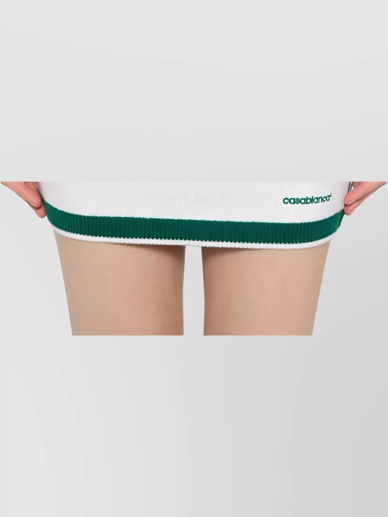 Casablanca Skirt Sporty Striped Detail