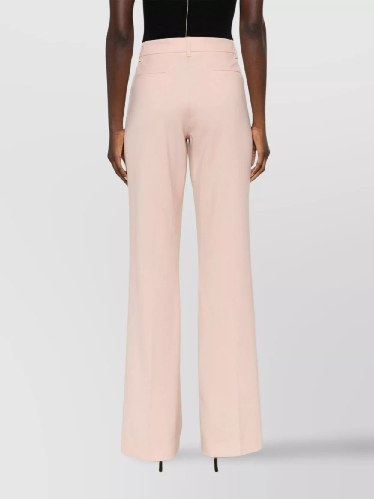 P.a.r.o.s.h Flared Trousers With Side Stripe Detail