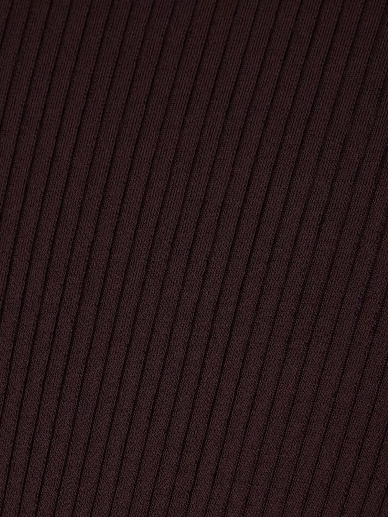 Fendi Aubergine Stretch Viscose Blend Bodysuit