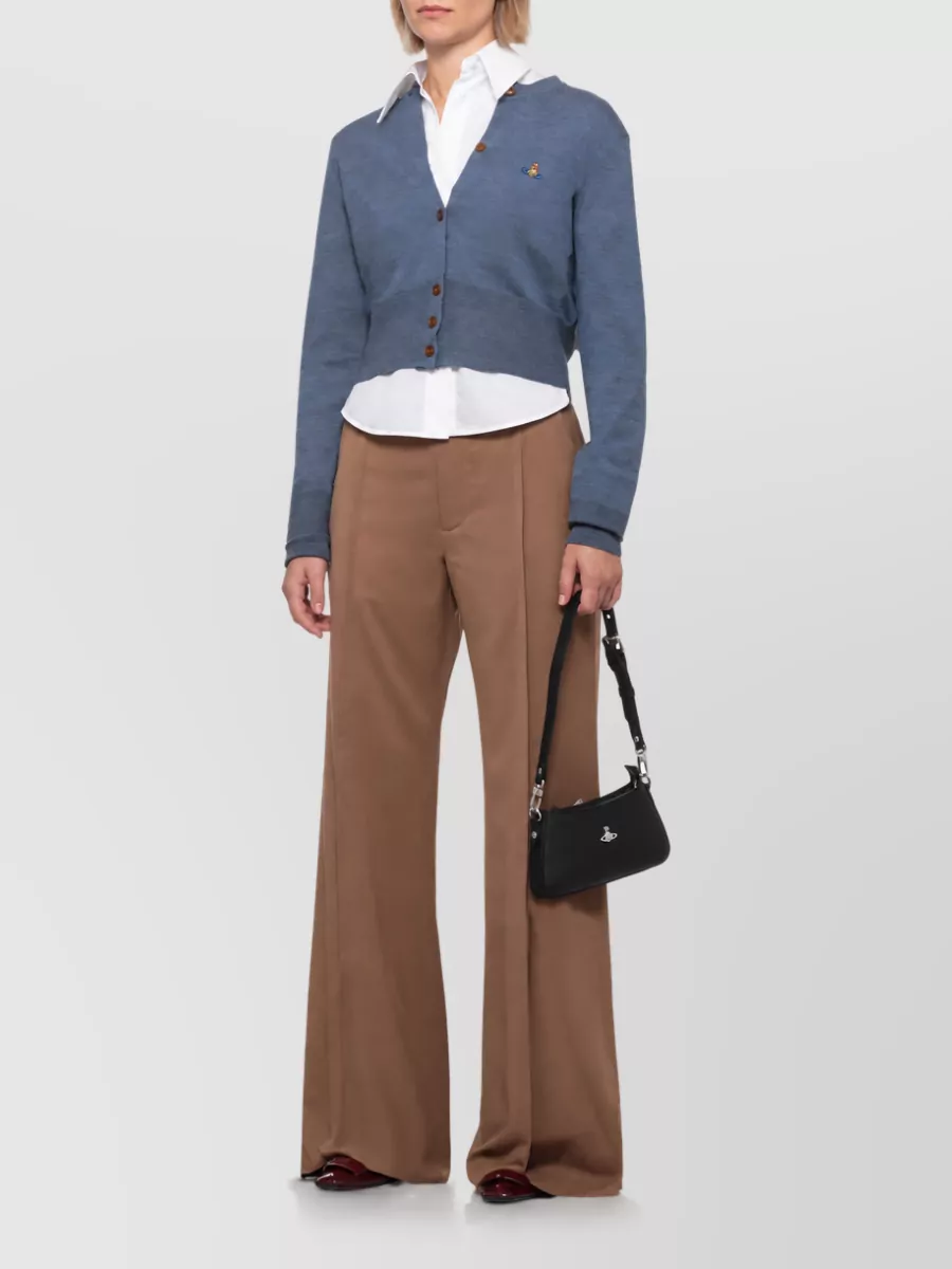 Vivienne Westwood Virgin Wool Flared Trousers