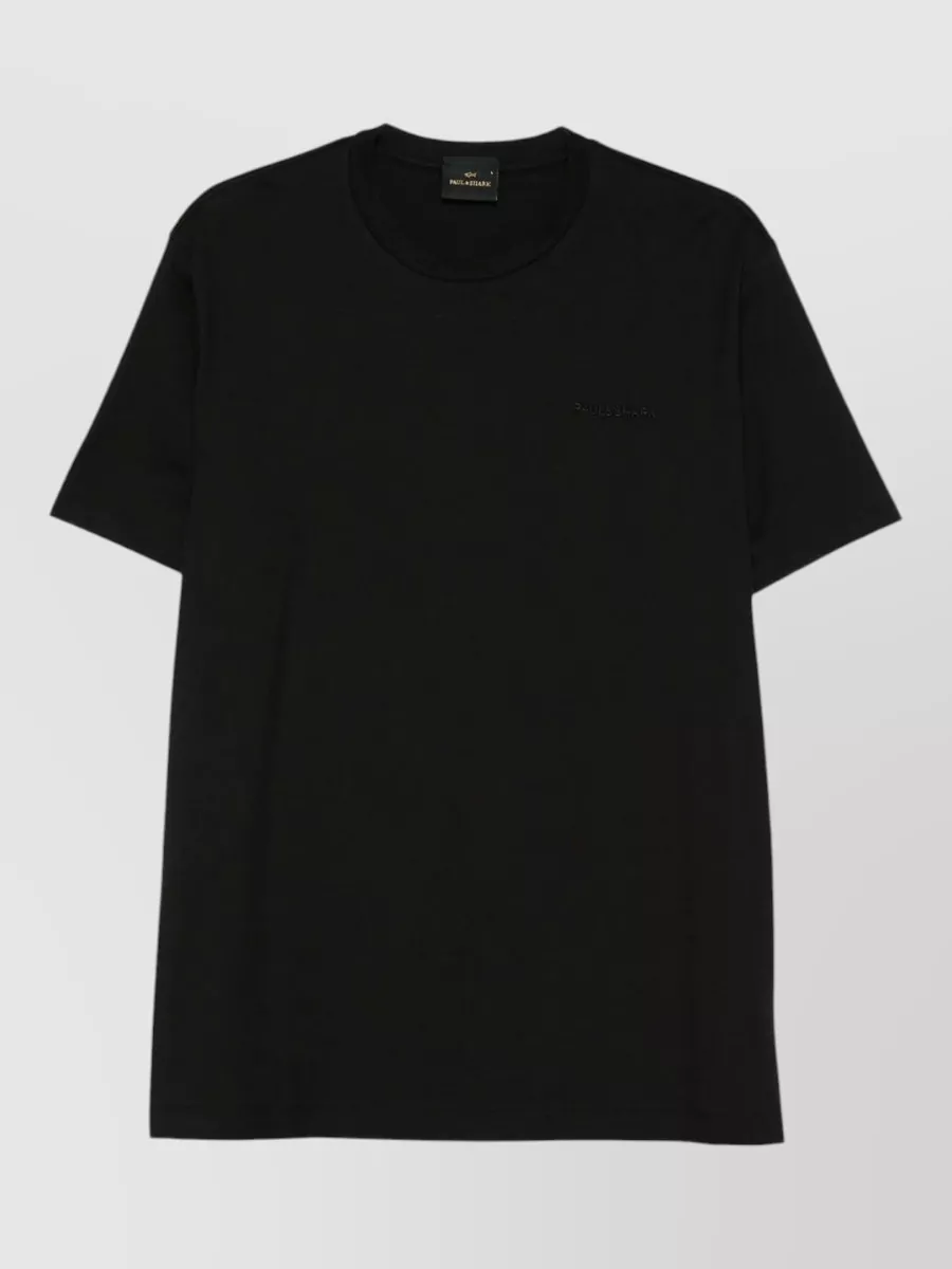 Paul & Shark cotton logo-embroidery t-shirt