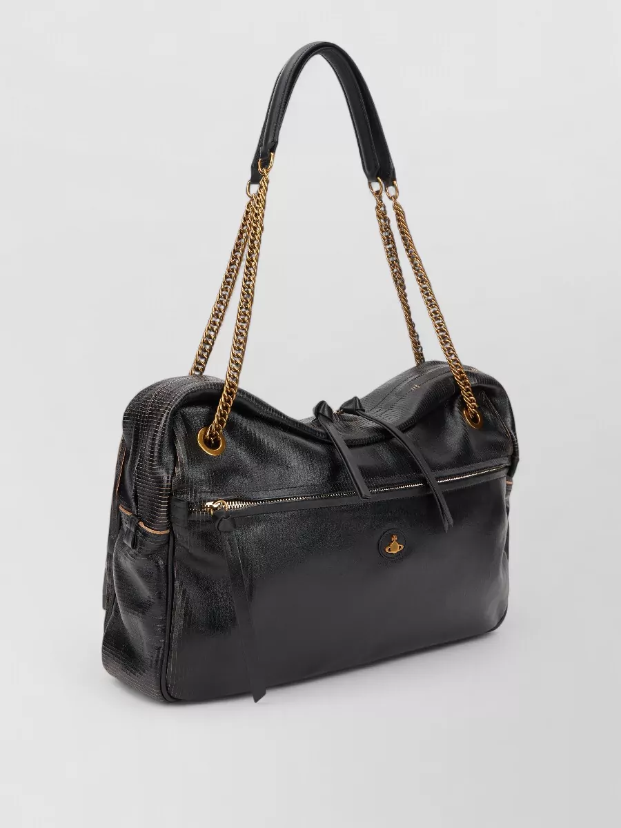 Vivienne Westwood Dolce Leather Shoulder Bag