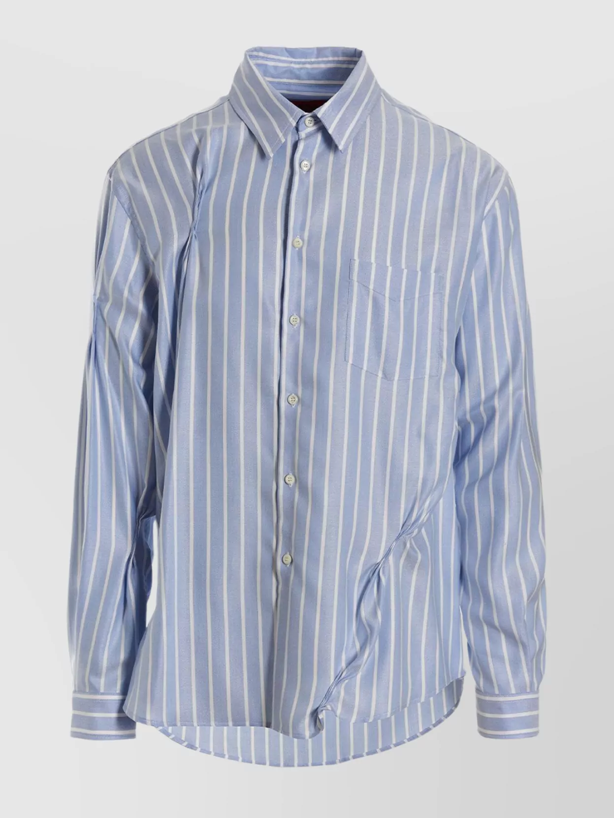 424 Shirt Striped Collar Button-down