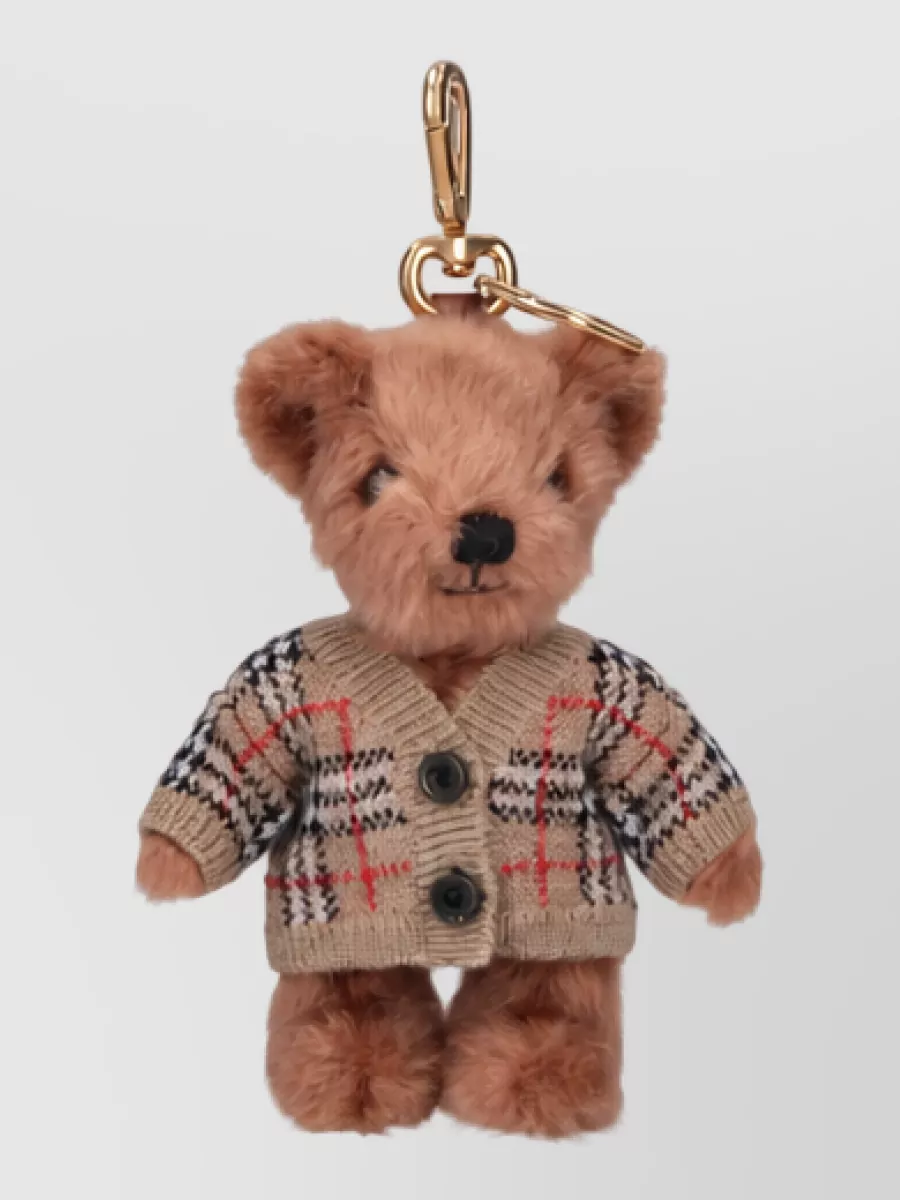 Burberry Wool cardigan keychain