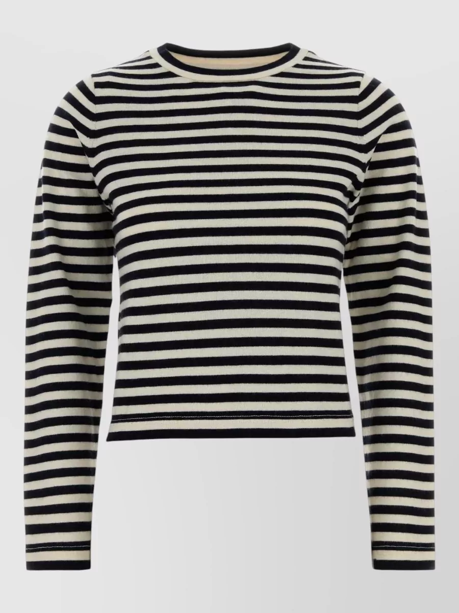Extreme Cashmere Embroidered Cotton Cashmere Sweater