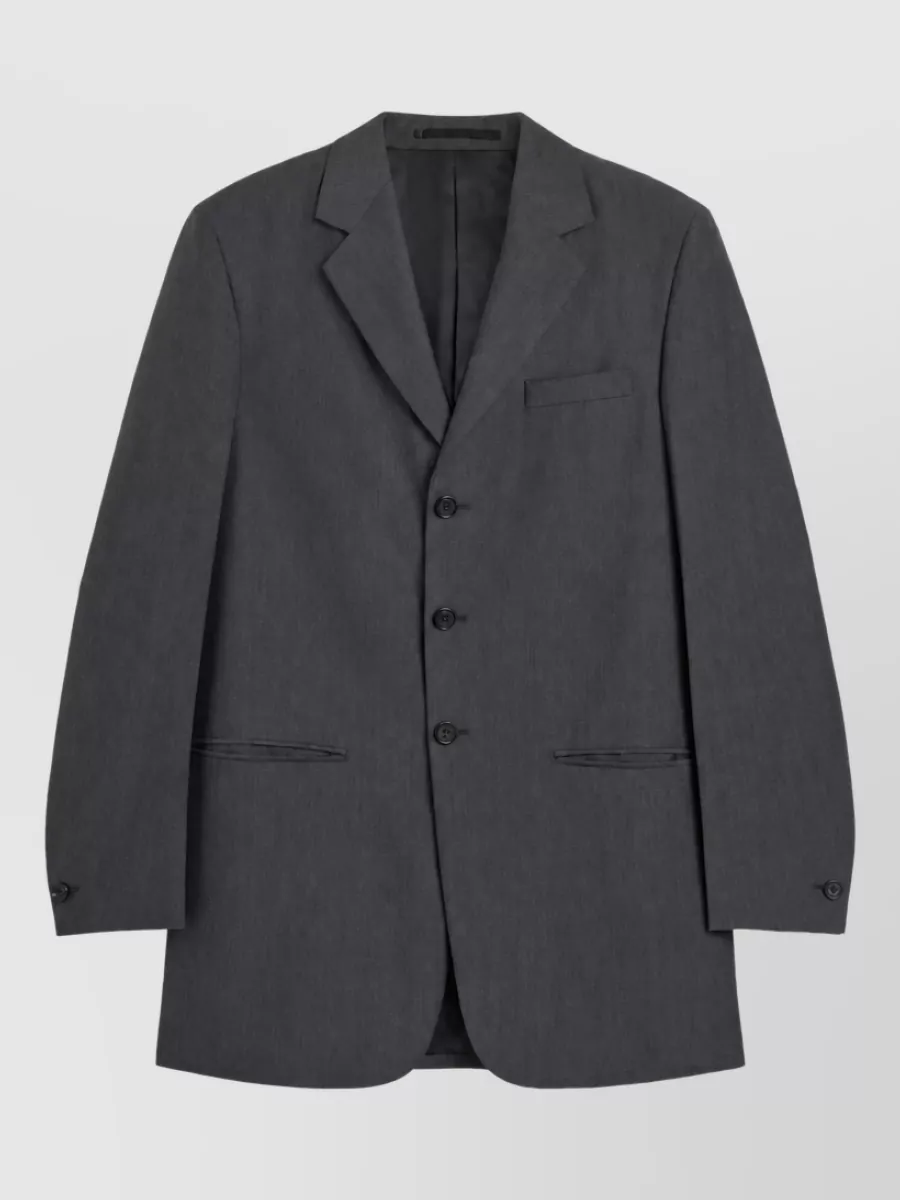 Jil Sander single-breasted suit jacket
