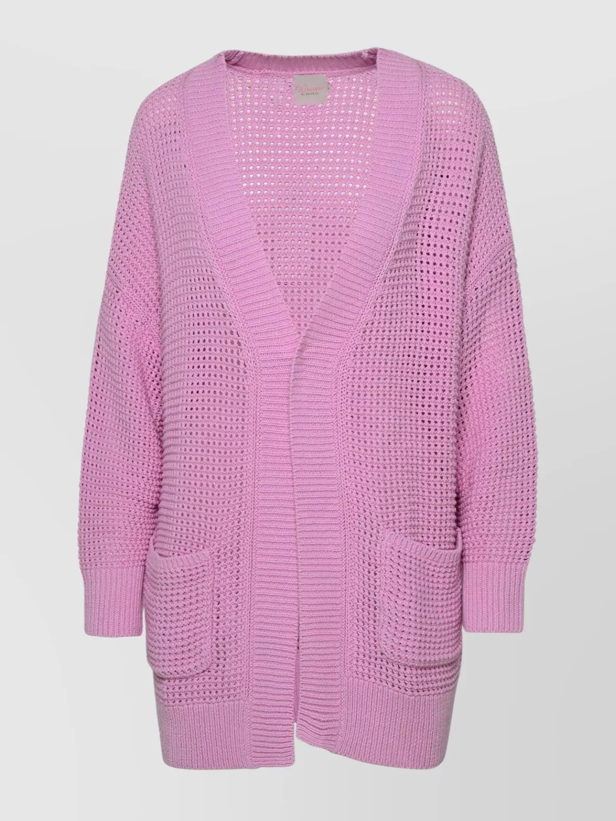 Shop Brodie Cashmere Knit Texture Hemp Blend Cardigan