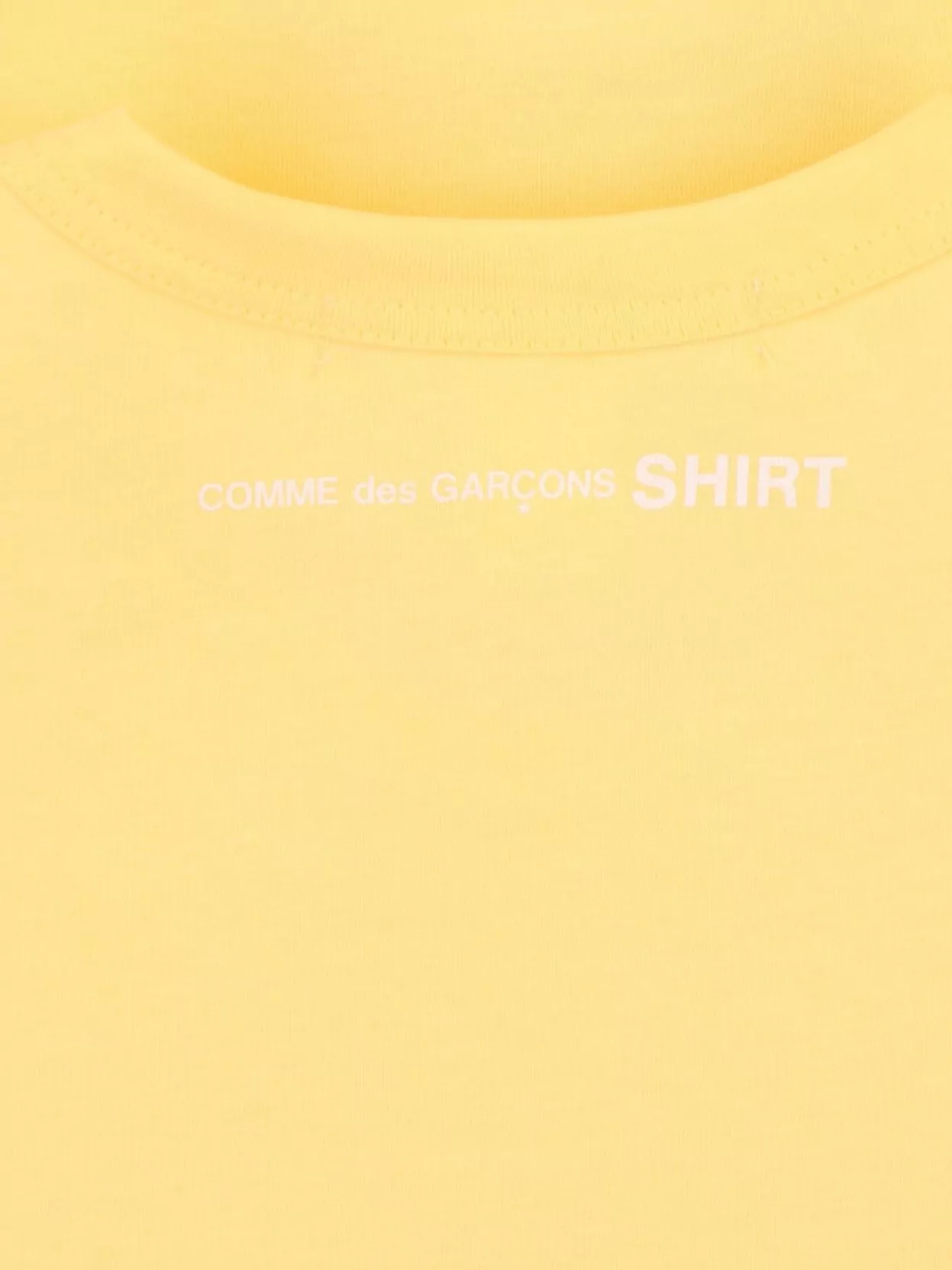 Comme Des Garçons Crew Neck Short Sleeves