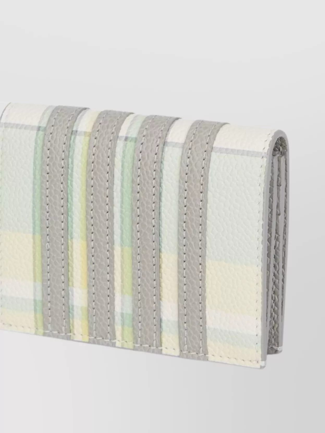 Thom Browne Multicoloured Leather Bi-fold Wallet
