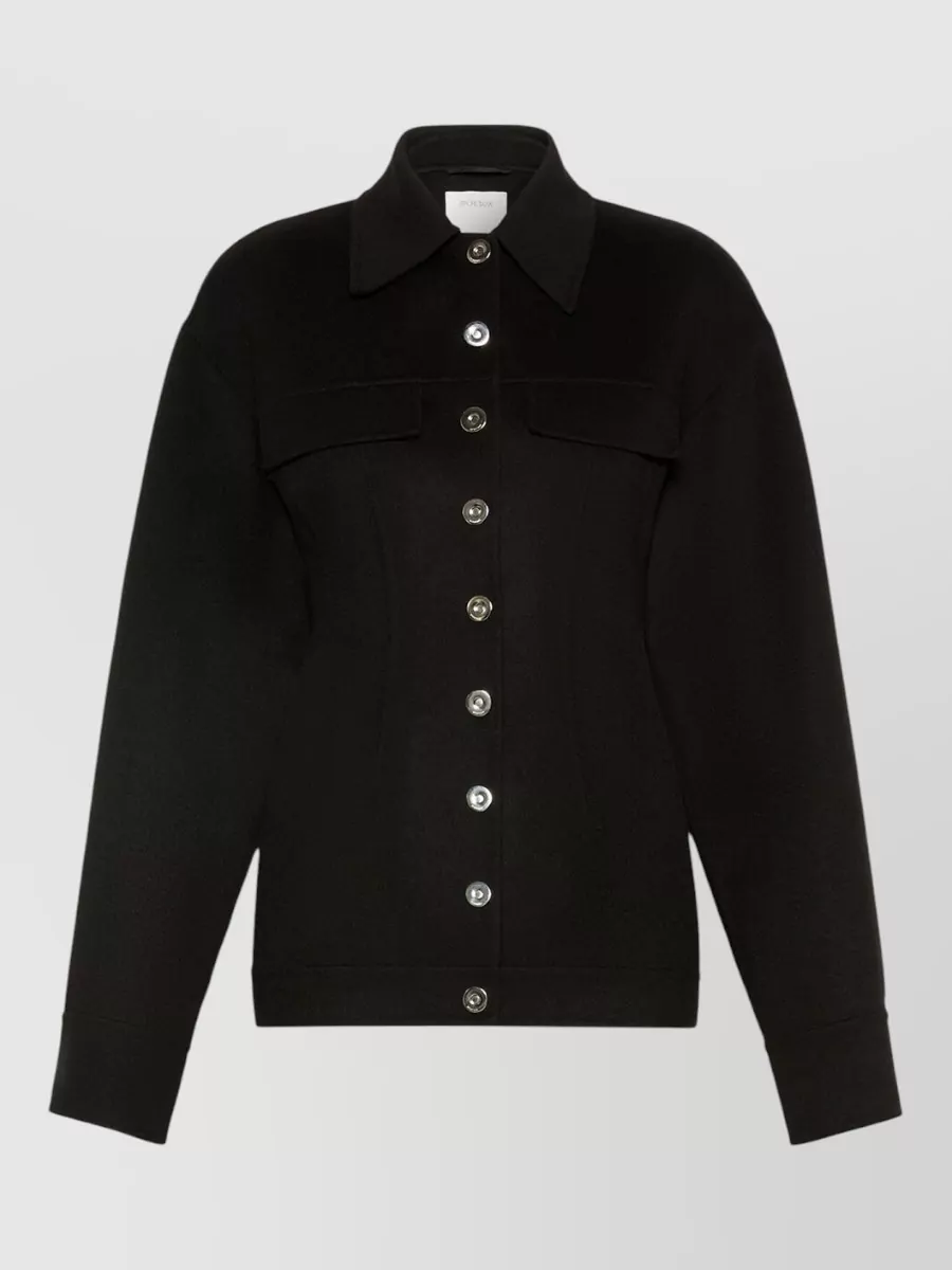 Sportmax virgin wool single-breasted coat