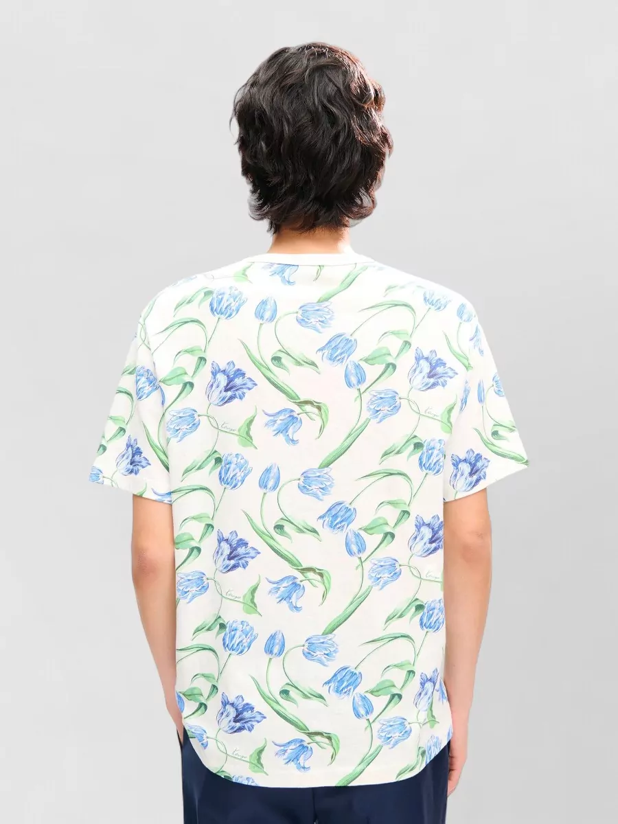 Kenzo Floral-Print Cotton Short-Sleeve T-Shirt