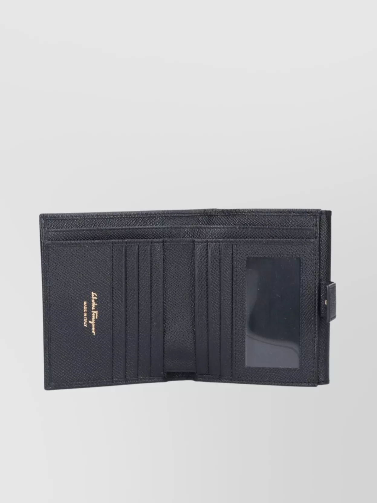 Ferragamo Textured Finish Purses And Cardholders In Grey