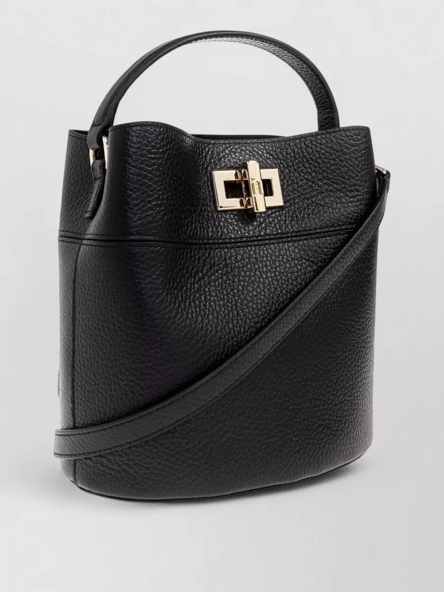 Furla Leather Bucket Bag