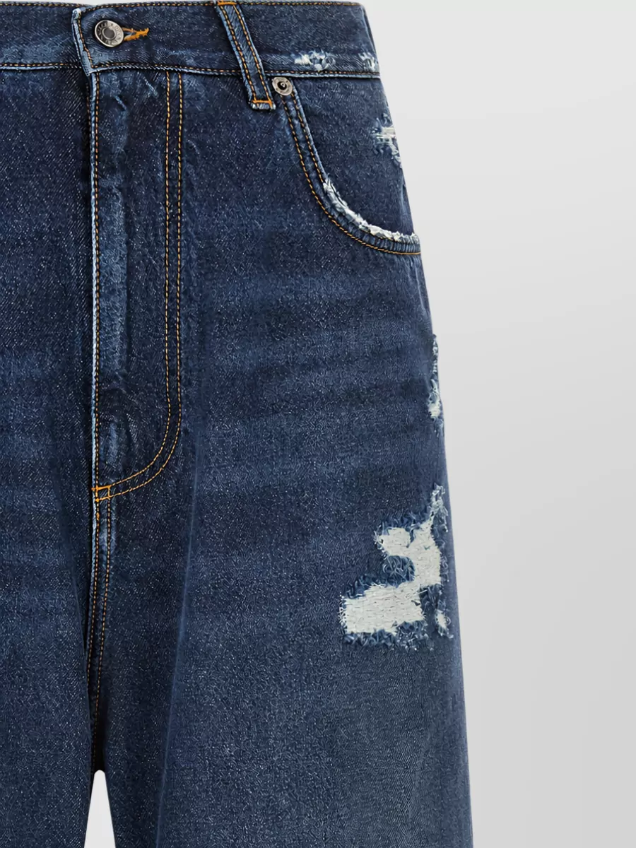 Dolce&Gabbana Denim Wide Leg Jeans