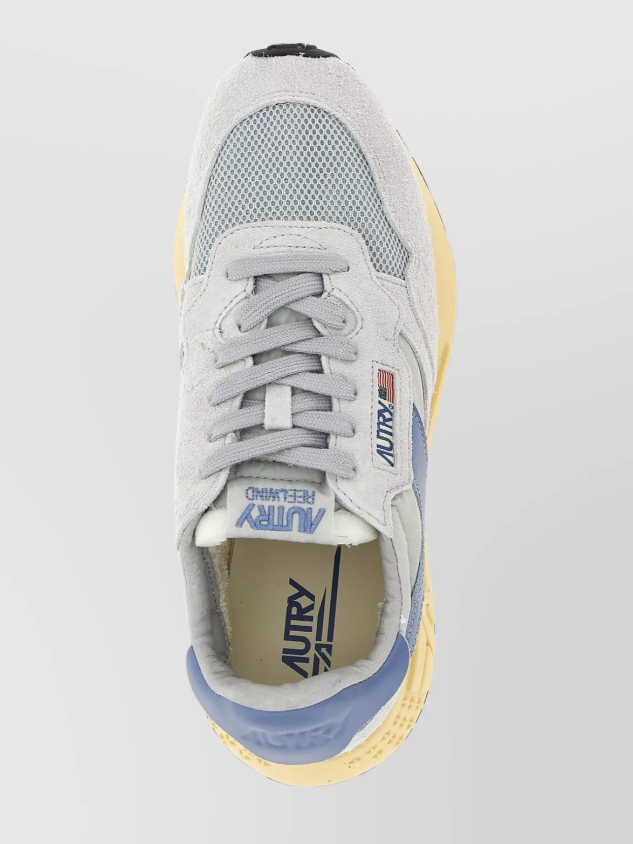 Autry Low-Top Sneakers Rubber Sole Mesh Upper Suede Overlays