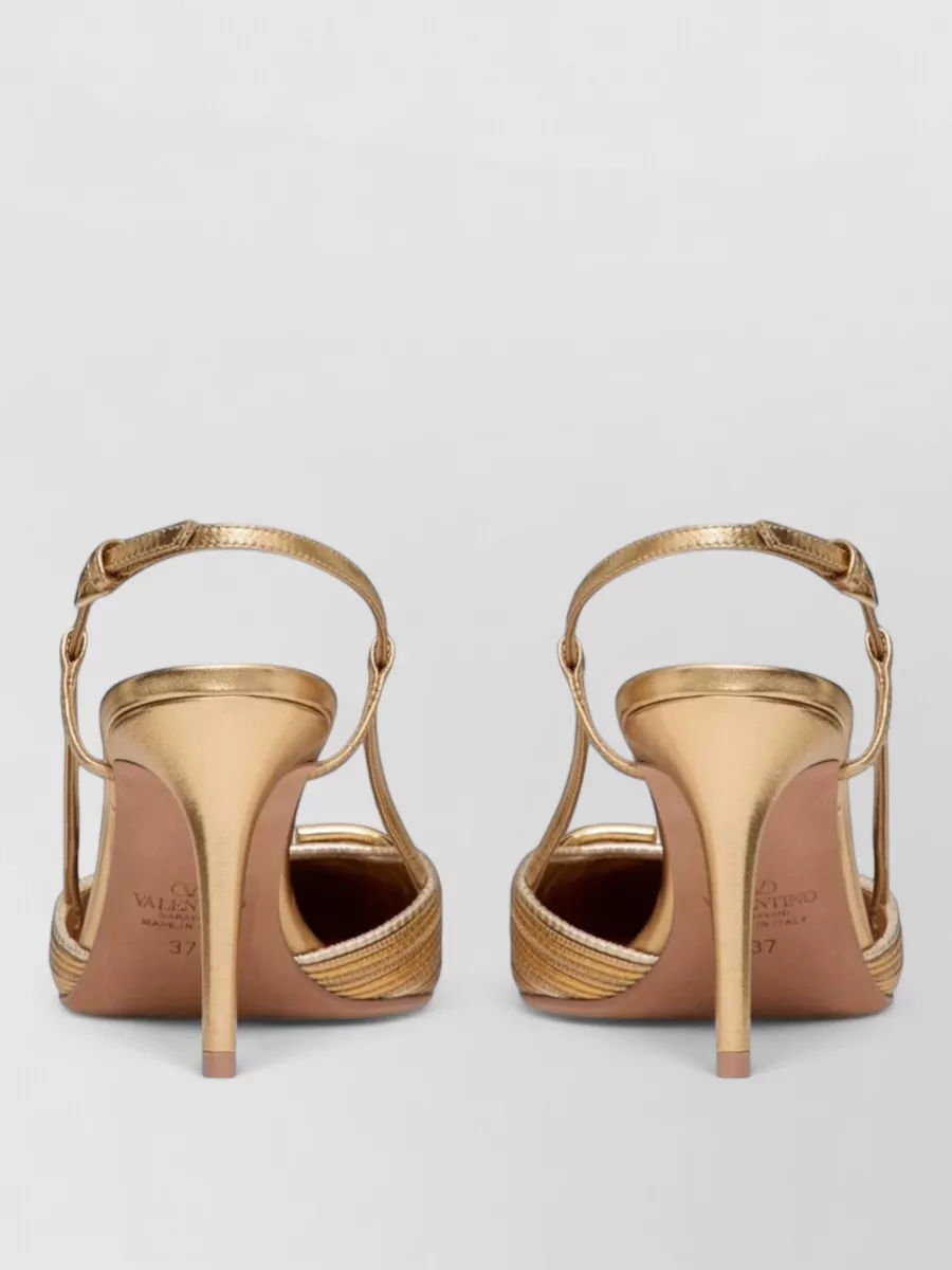 Valentino Garavani Leather Slingback Pumps