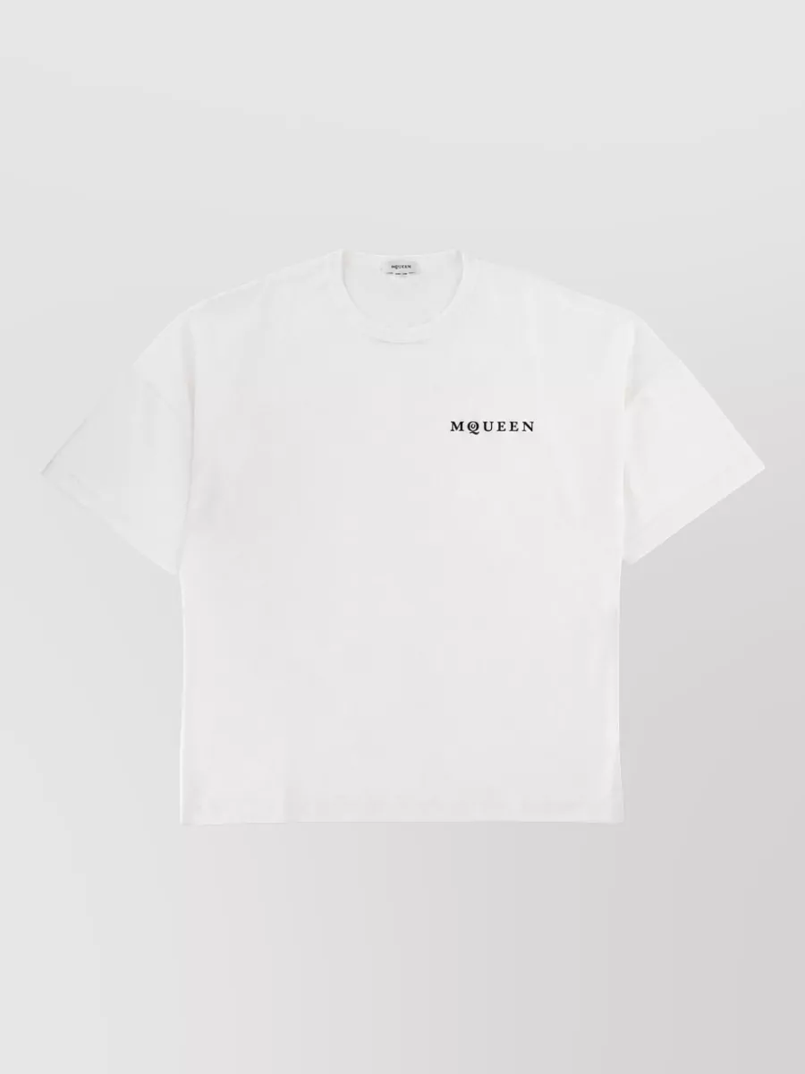 Alexander Mcqueen Cotton Logo T-Shirt