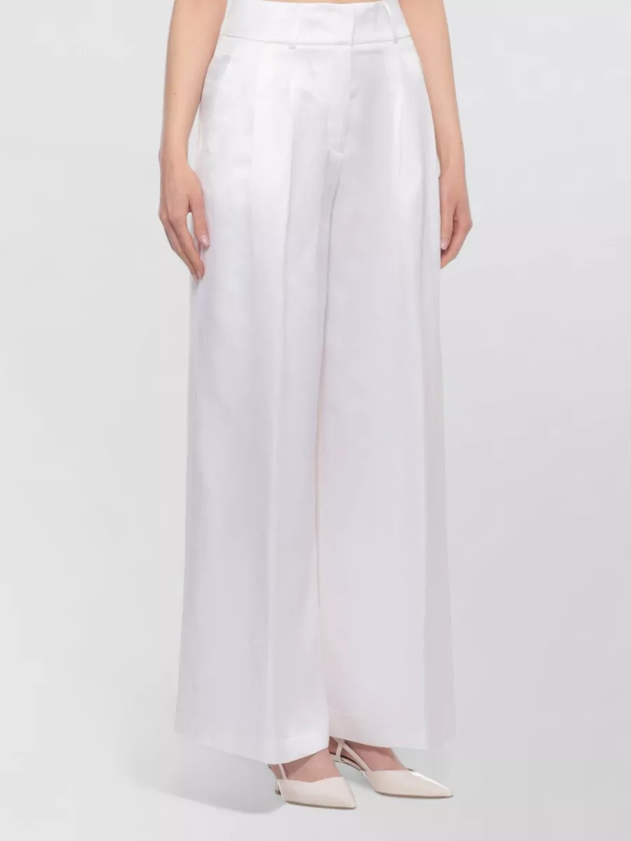 Peserico Straight-Leg Wide-Leg Trousers