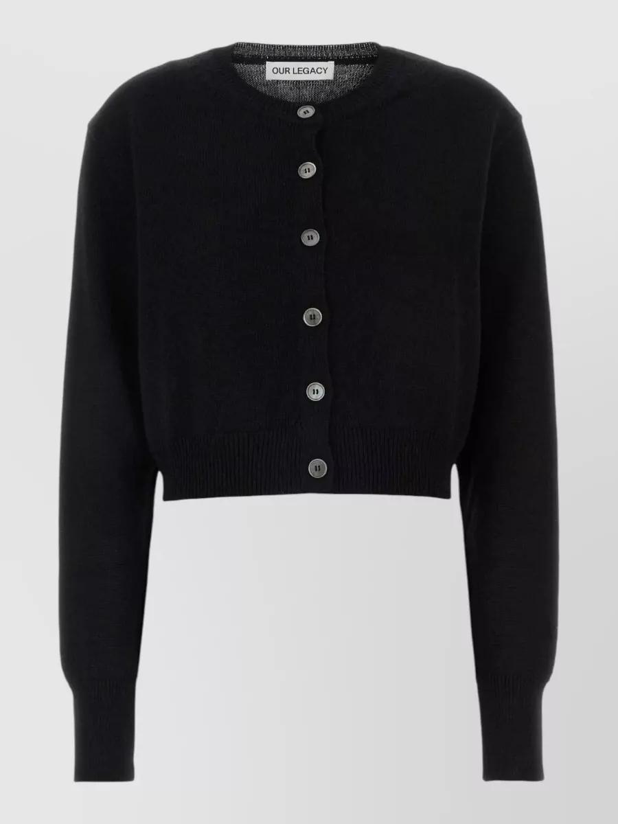 Our Legacy linen blend cardigan