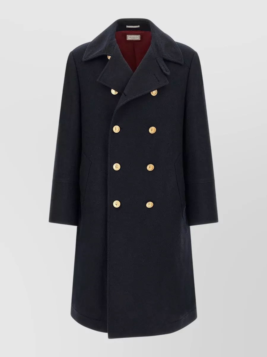 Brunello Cucinelli Cashmere double-breasted coat