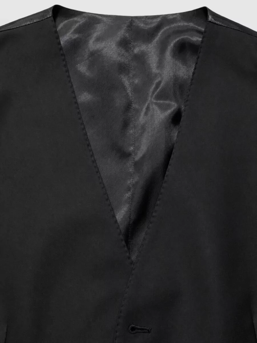 Dolce&Gabbana Wool Silk Single Breasted Waistcoat