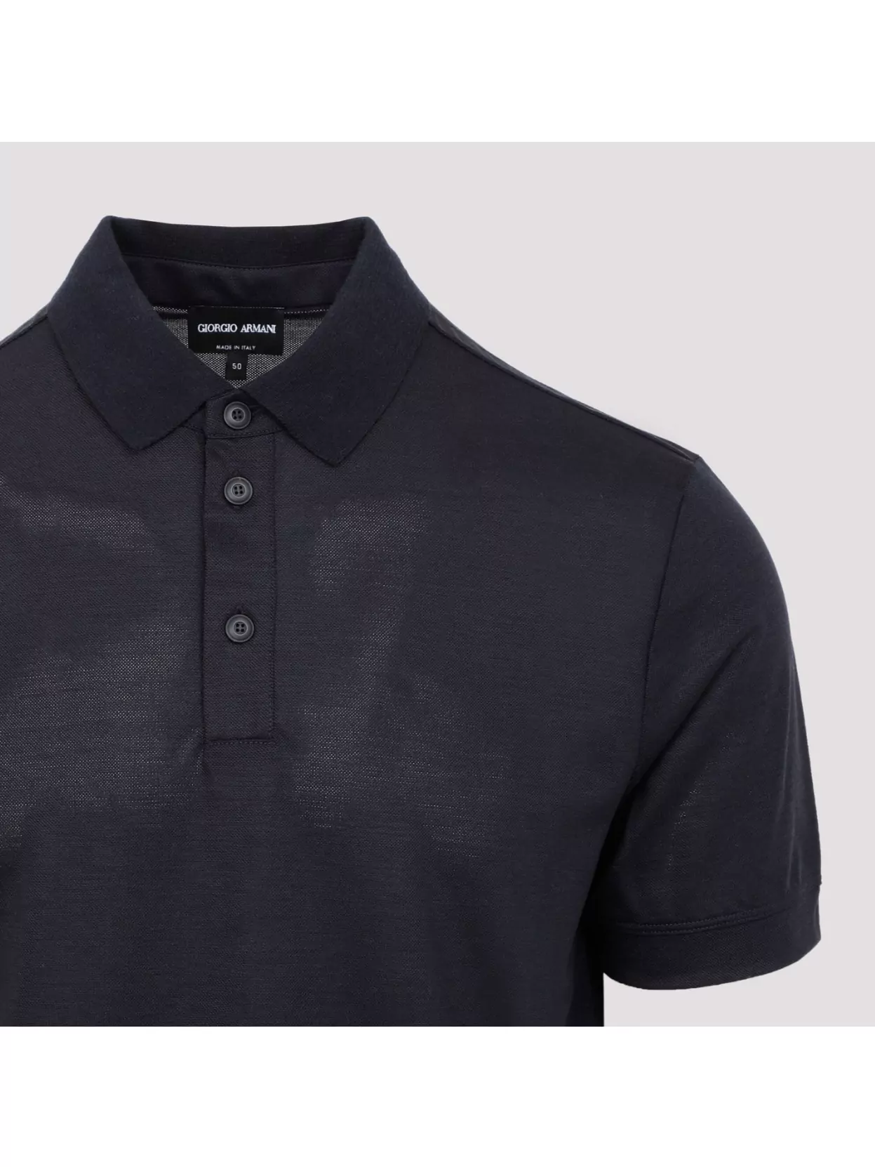 Giorgio Armani Button Placket Polo Shirt