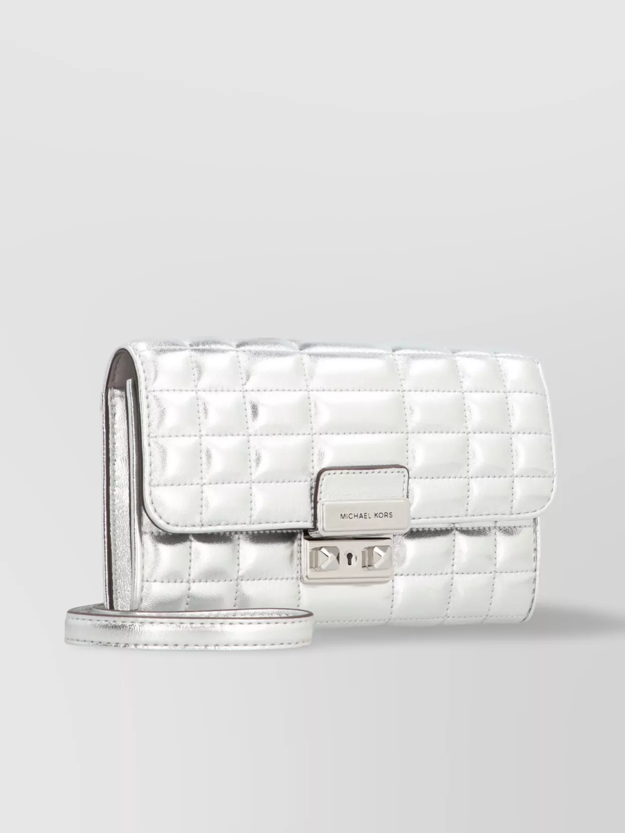 Michael Michael Kors Leather Chain Wallet Tribeca
