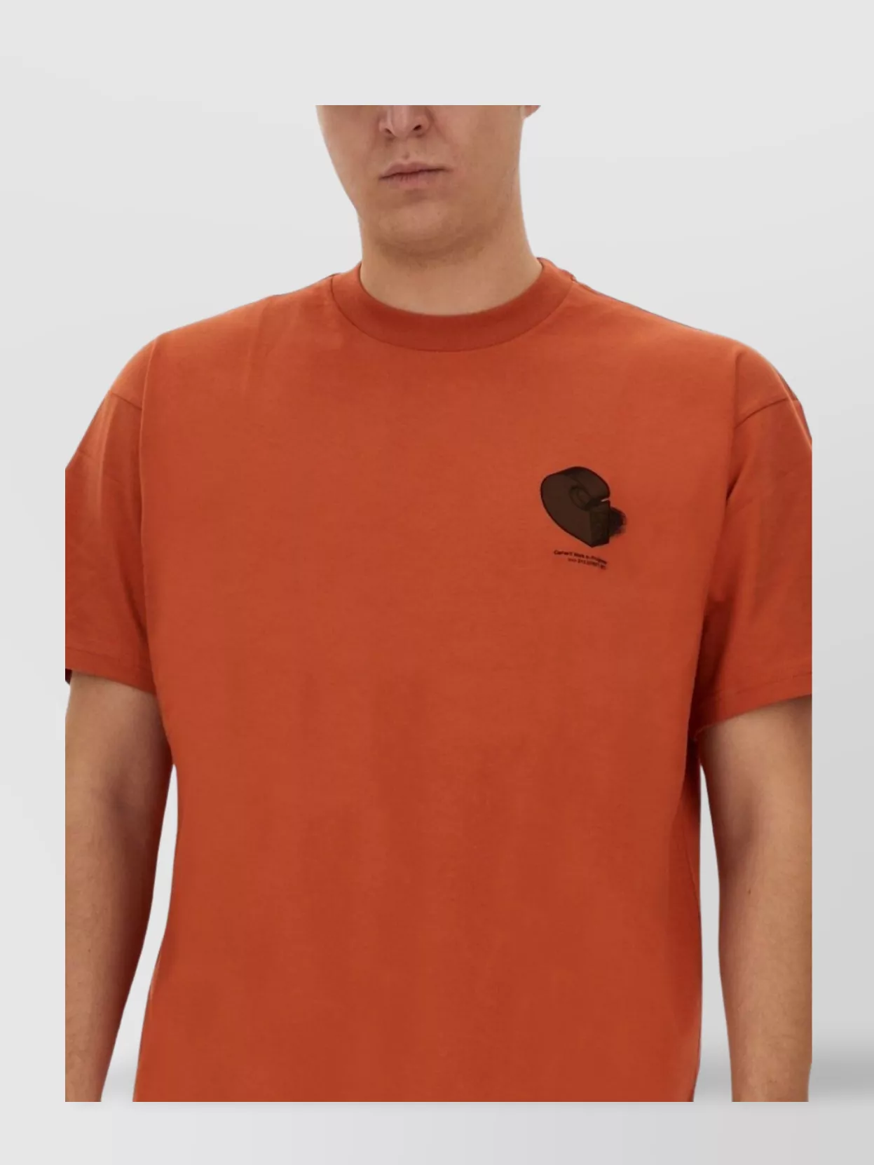 Carhartt Wip Graphic Print Crew Neck Short Sleeve T-Shirt