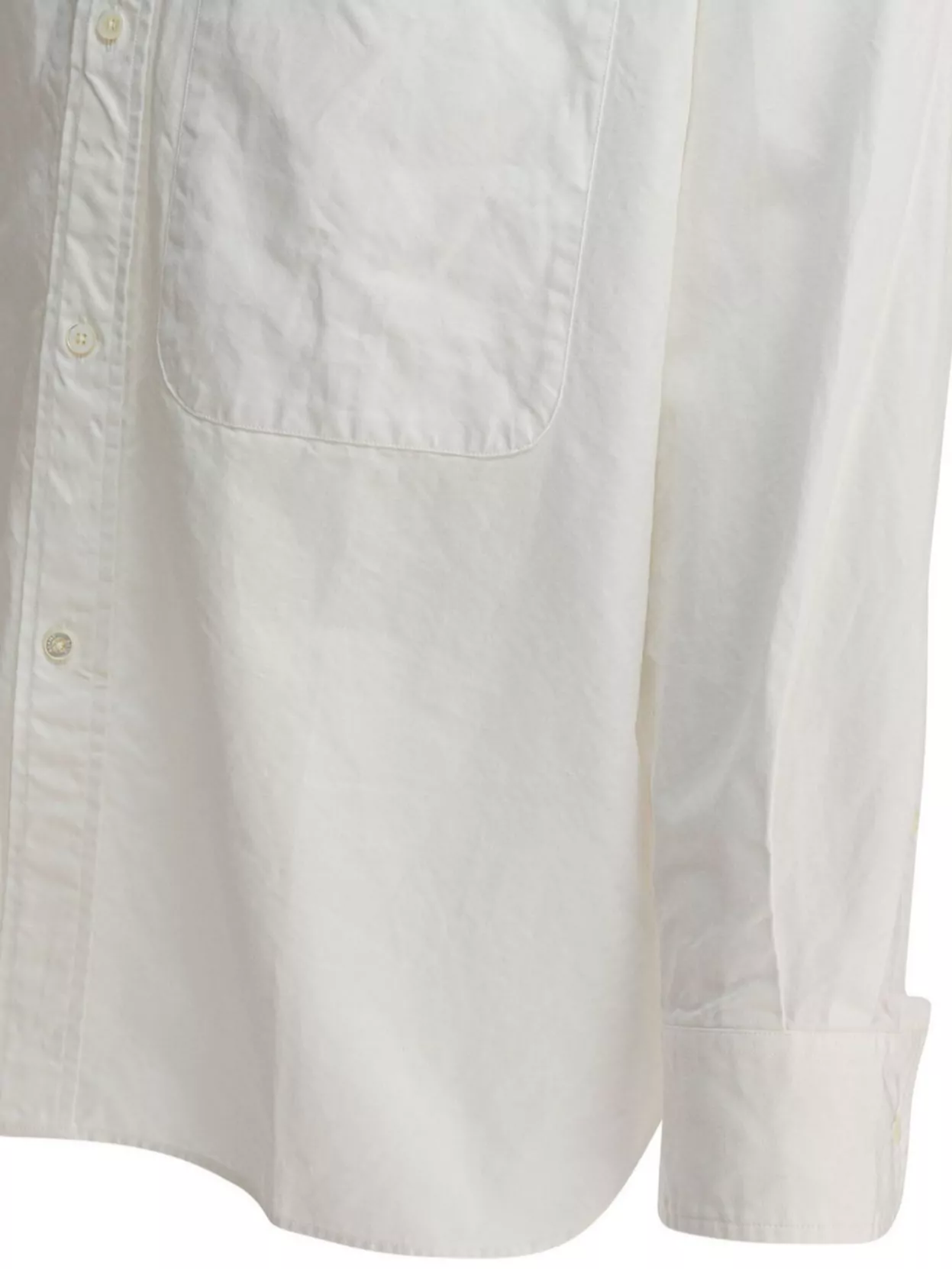 Beams Plus Long Sleeve Shirt Featuring Button-Down Collar